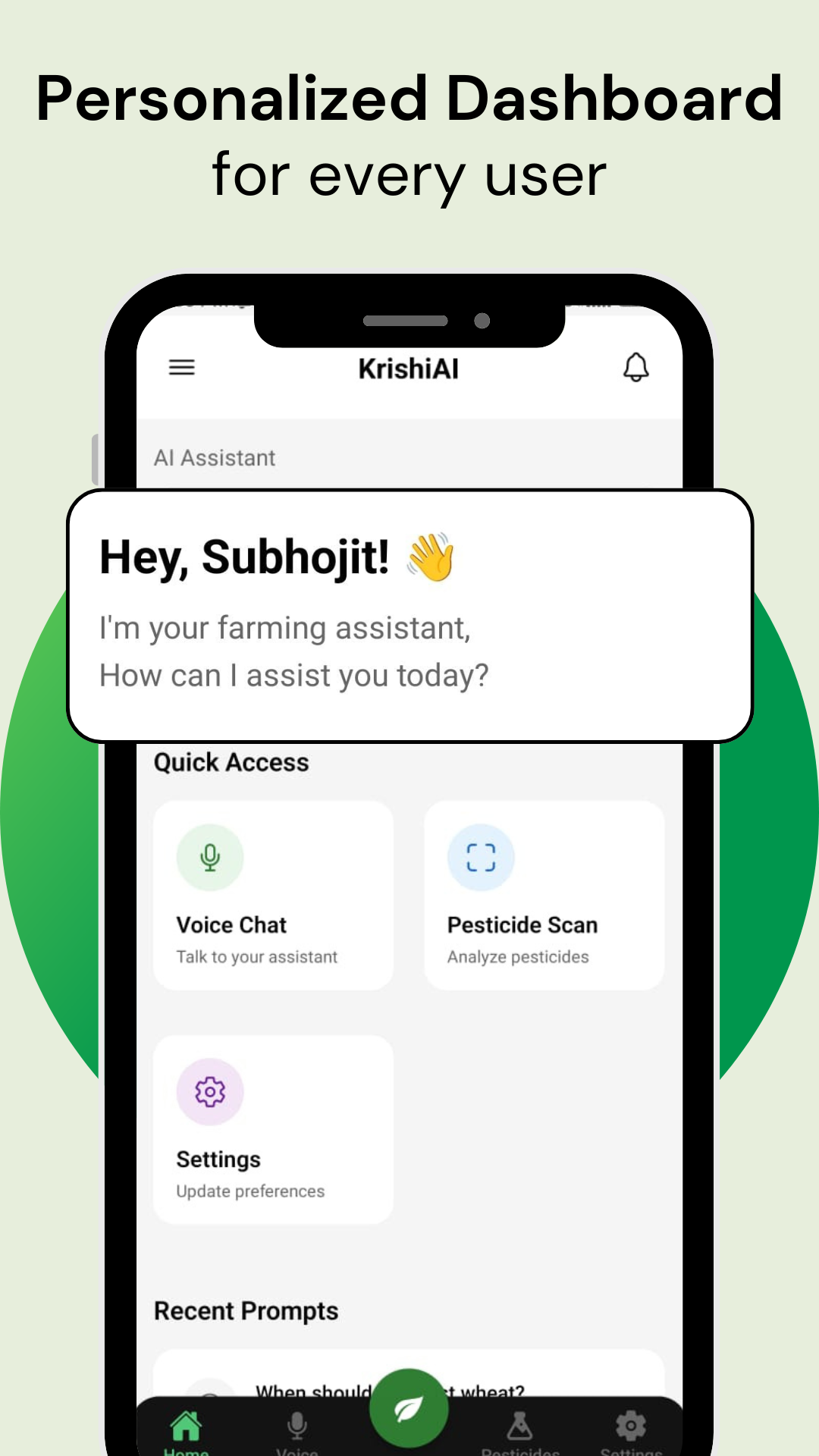 KrishiAI Dashboard