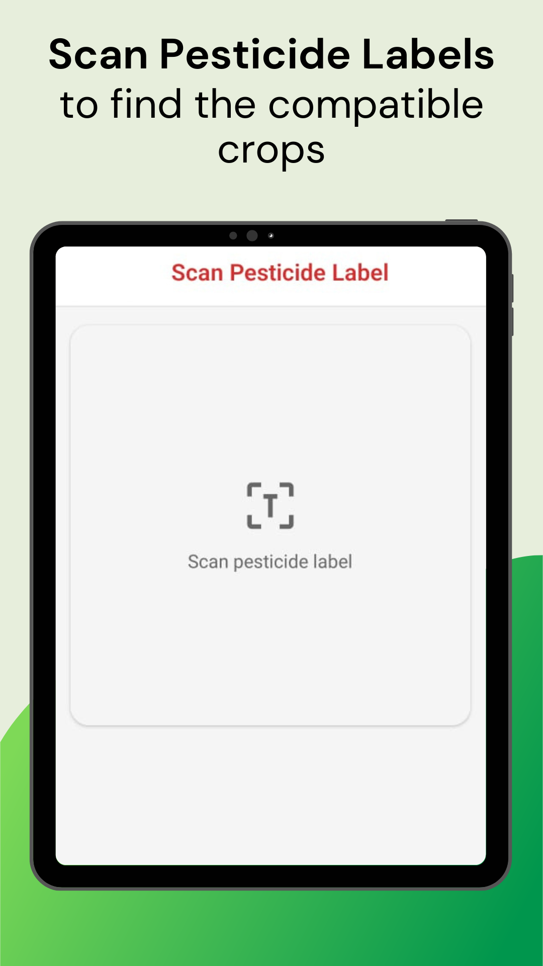 KrishiAI Pesticide Scanner